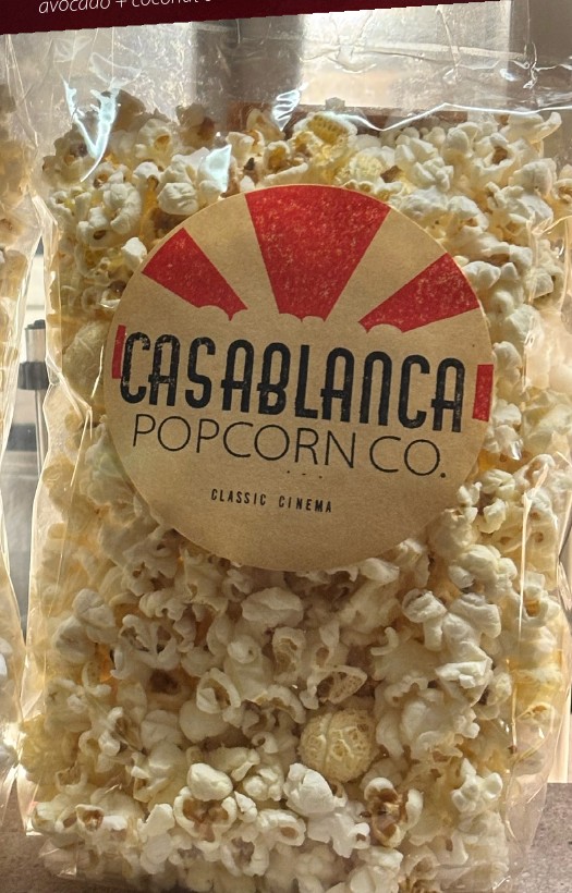 A real bag of Casablanca Popcorn Classic Cinema